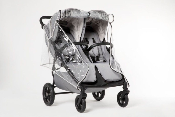 MAST Swiss Design M.Twin x Regenschutz für Zwillingswagen